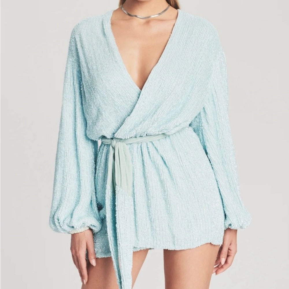 Retrofete Gabrielle Sequin Robe Dress!